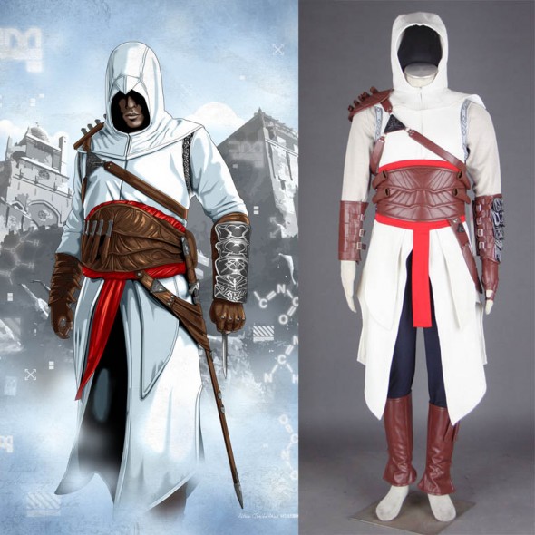 Assassins Creed I Altair Ibn Laahad Cosplay Costume