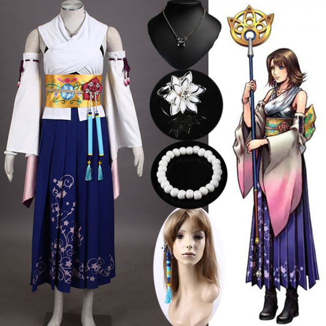 yuna cosplay costume