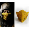 GRP Mask Game Mortal Kombat Cosplay Mask Scorpion Mask Glass Fiber Reinforced Plastics Mask